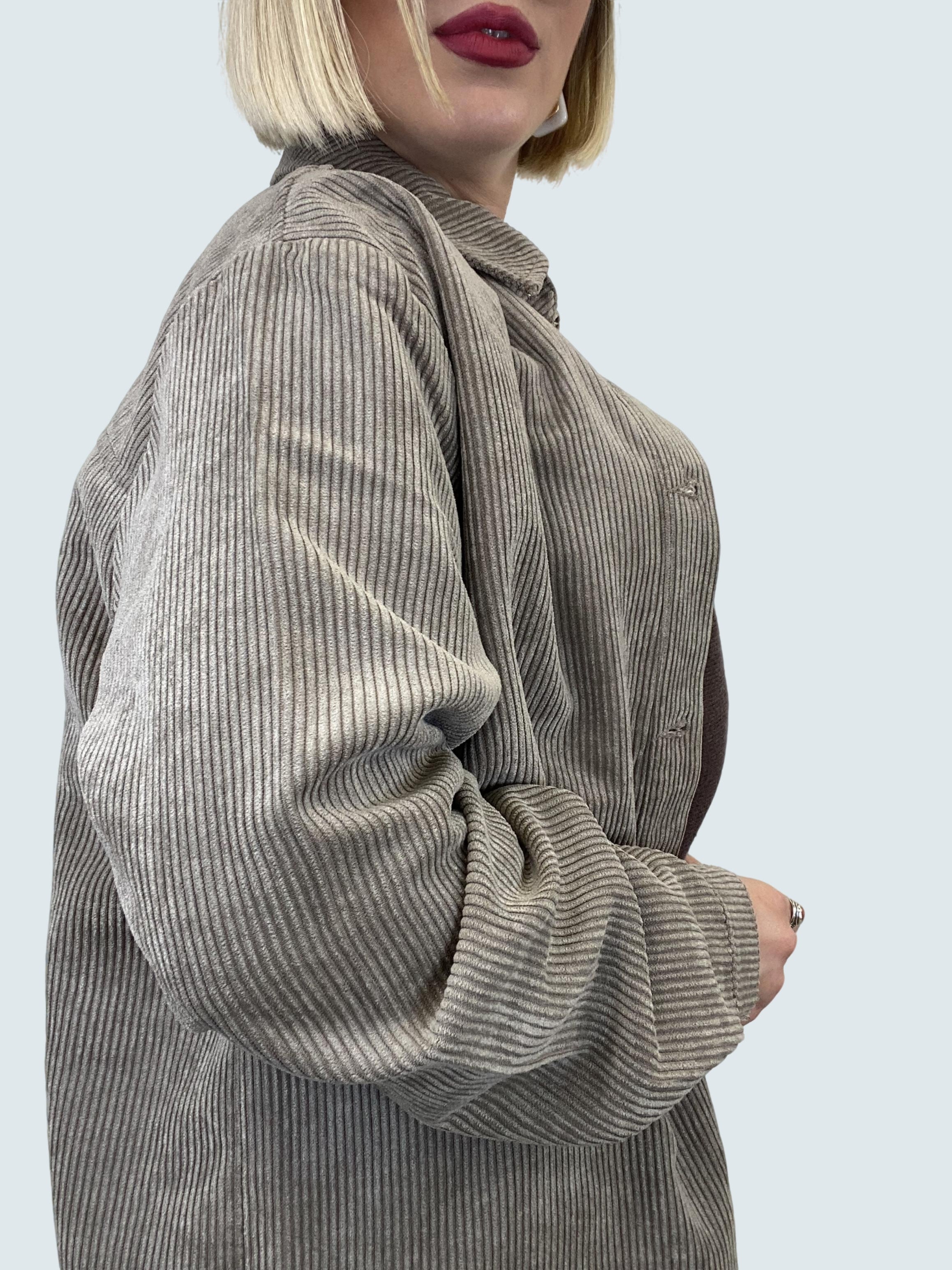 Camicia a coste con bottoni SAND - JDY