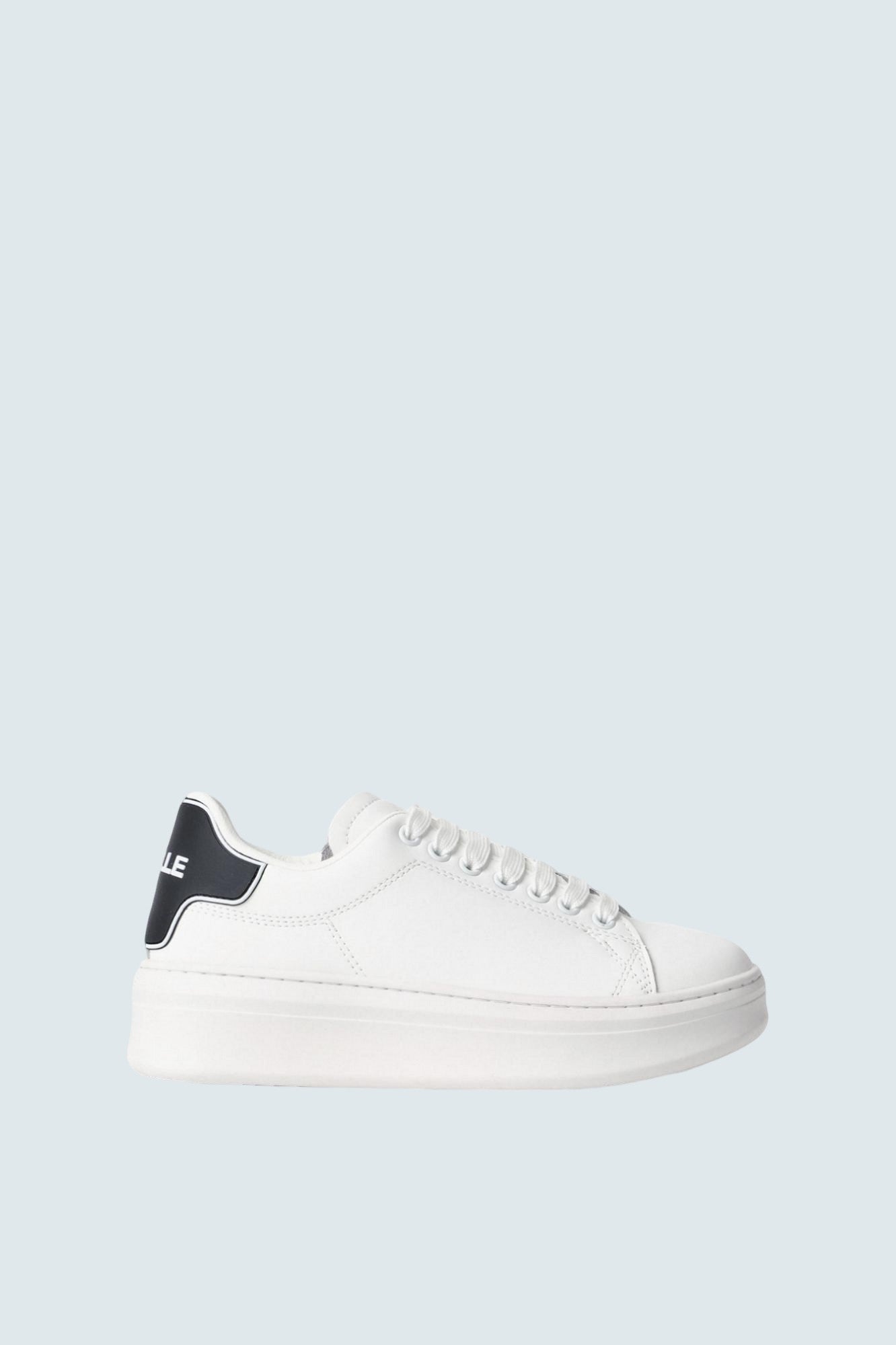 Sneakers Action Leather Con Tallone In Gomma Nero - GAELLE