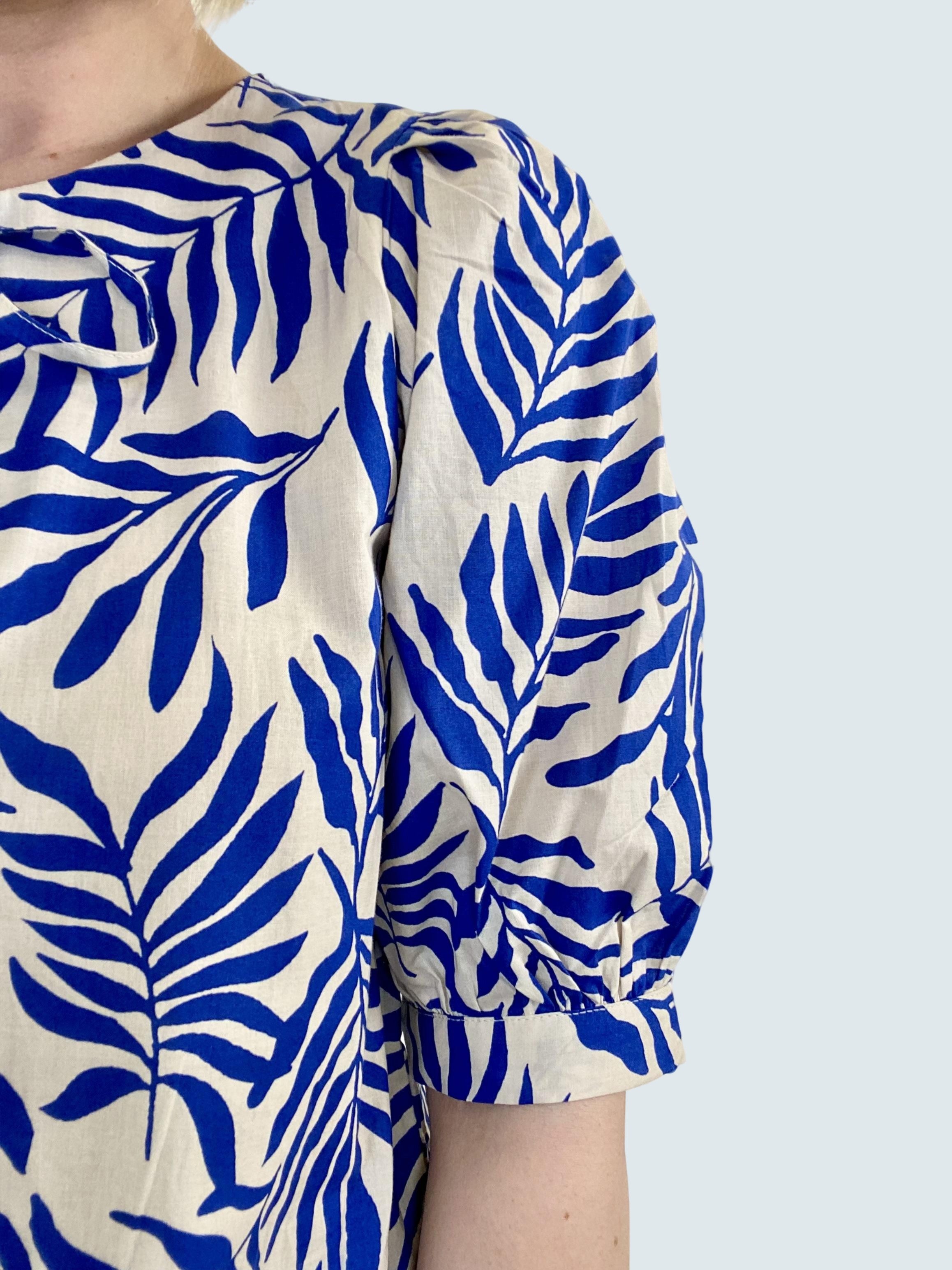 Abito Midi REGULAR FIT scollo V Blu - JDY