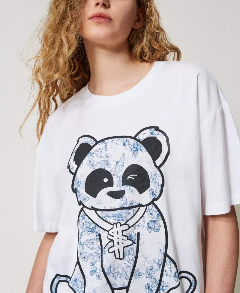 T-SHIRT TWINSET MYFO LINEA OVER