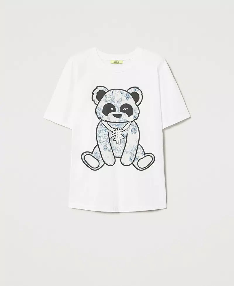 T-SHIRT TWINSET MYFO LINEA OVER