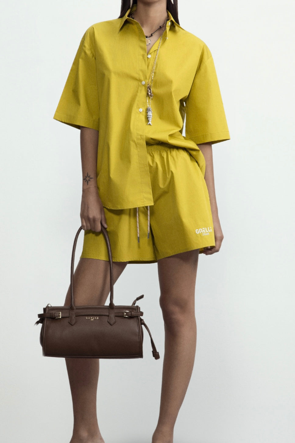 CAMICIA OVERSIZE IN POPELINE - GAELLE PARIS
