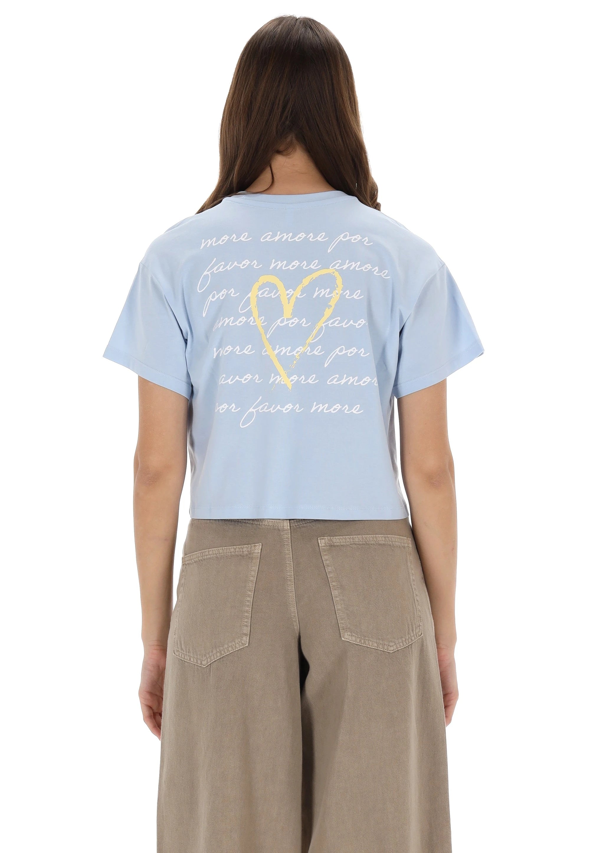 T-SHIRT STAMPA AMOR ONLY