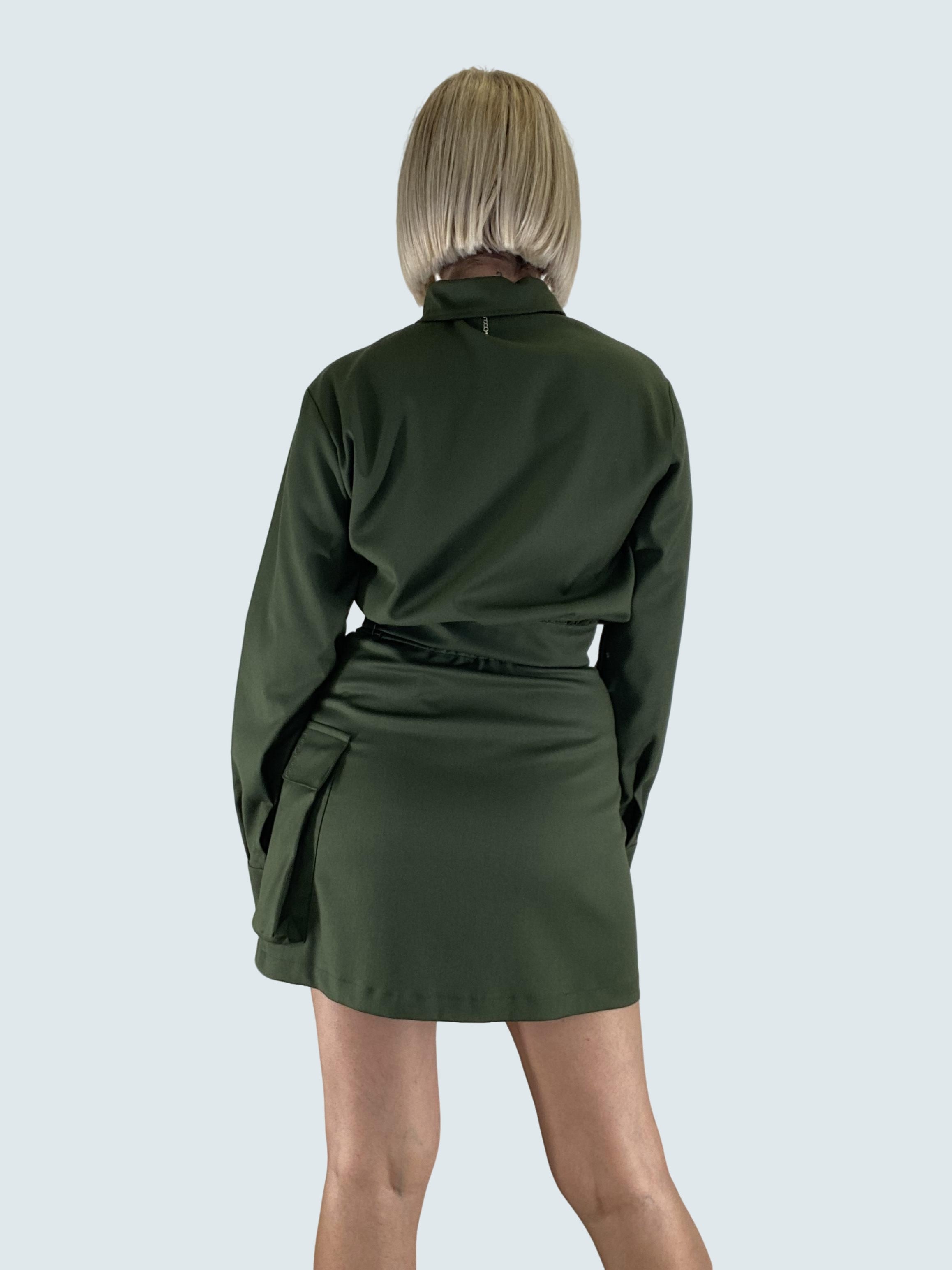 Camicia logo Verde militare - GAELLE