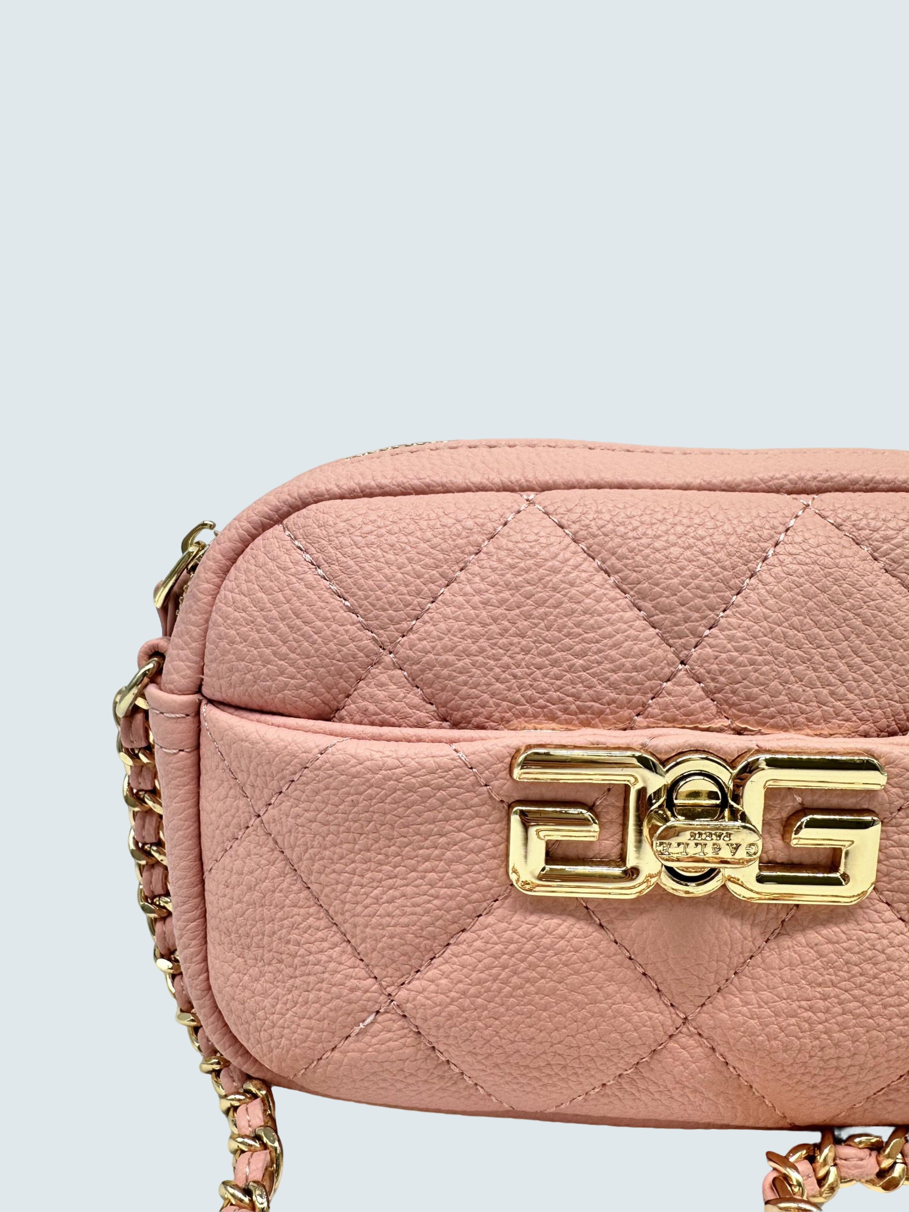 Regular Camera Bag In Ecopelle Nero/Bianco - GAELLE