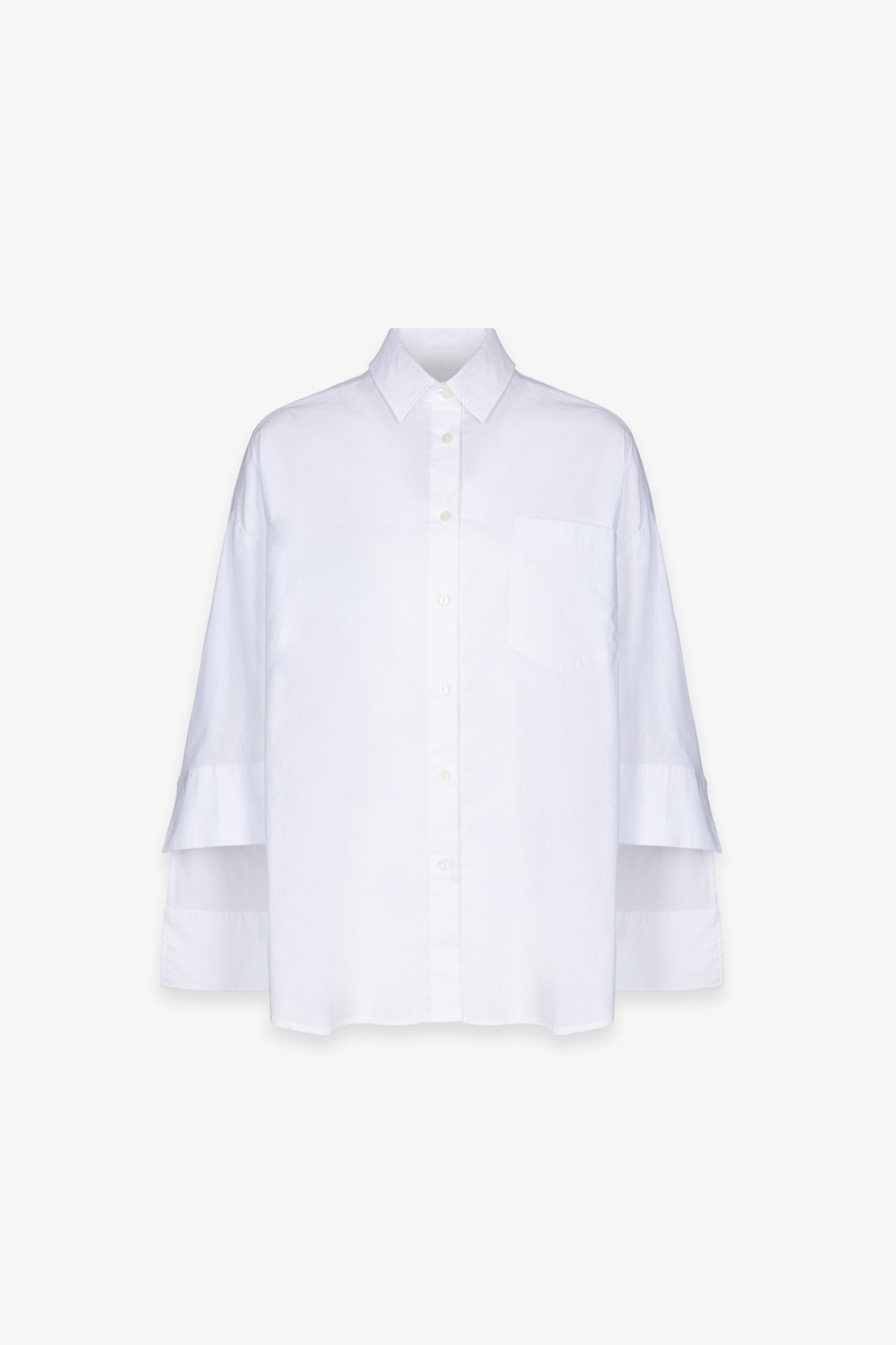 CAMICIA OVERSIZE CON RICAMO SCHIENA- GAELLE PARIS