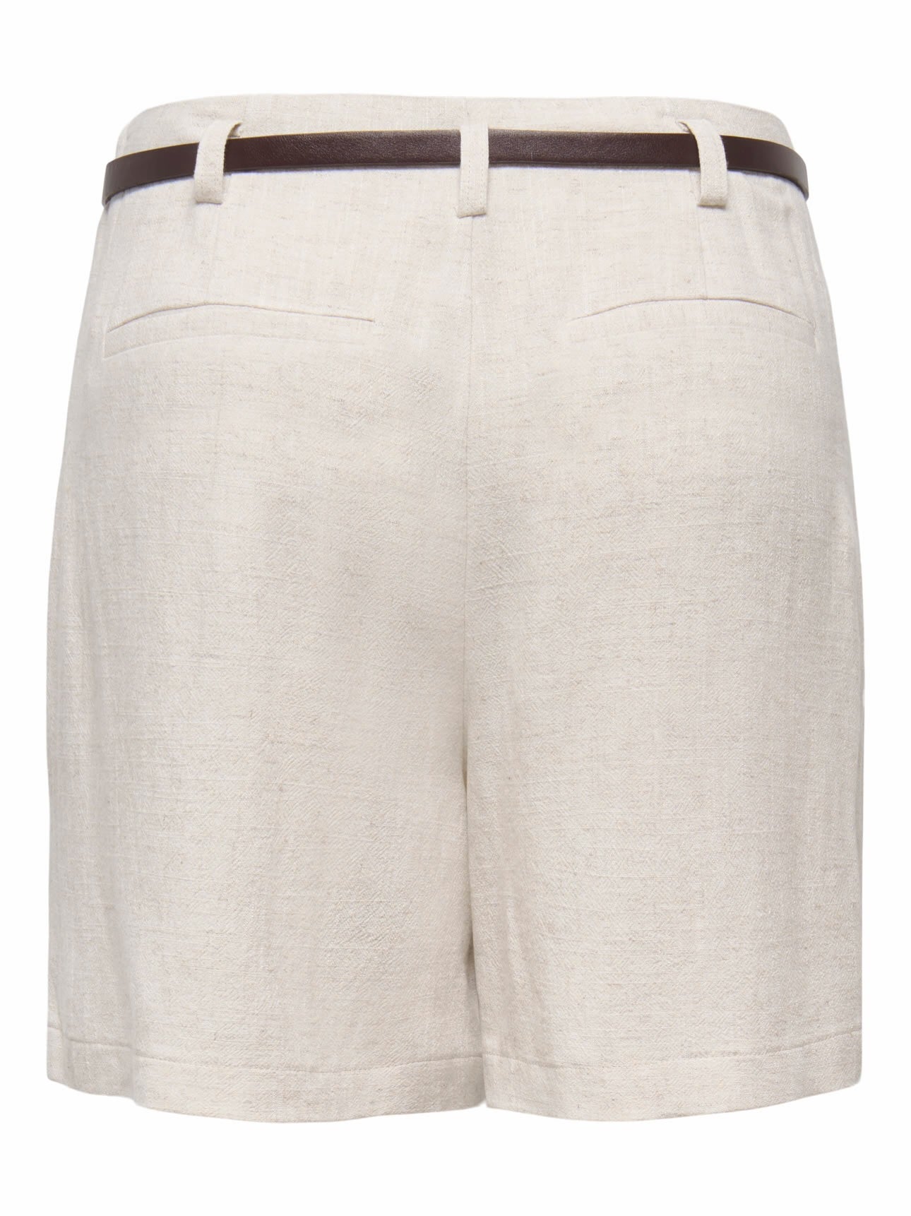 SHORTS IN LINO CON CINTURA -ONLY