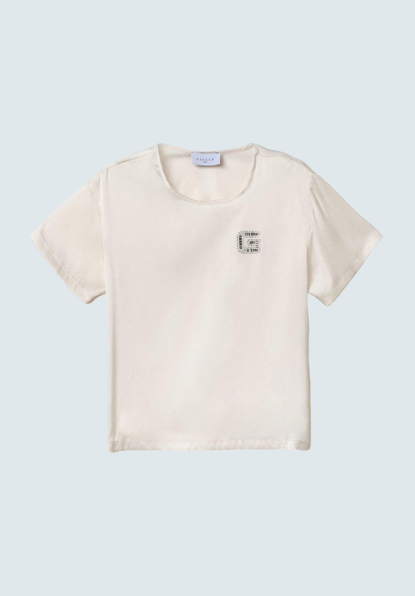T-shirt Girocollo Bianco - GAELLE