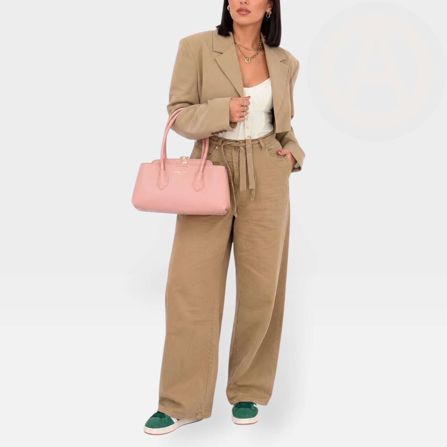 BORSA GAELLE MINI SHOPPING ASSIMMETRICA