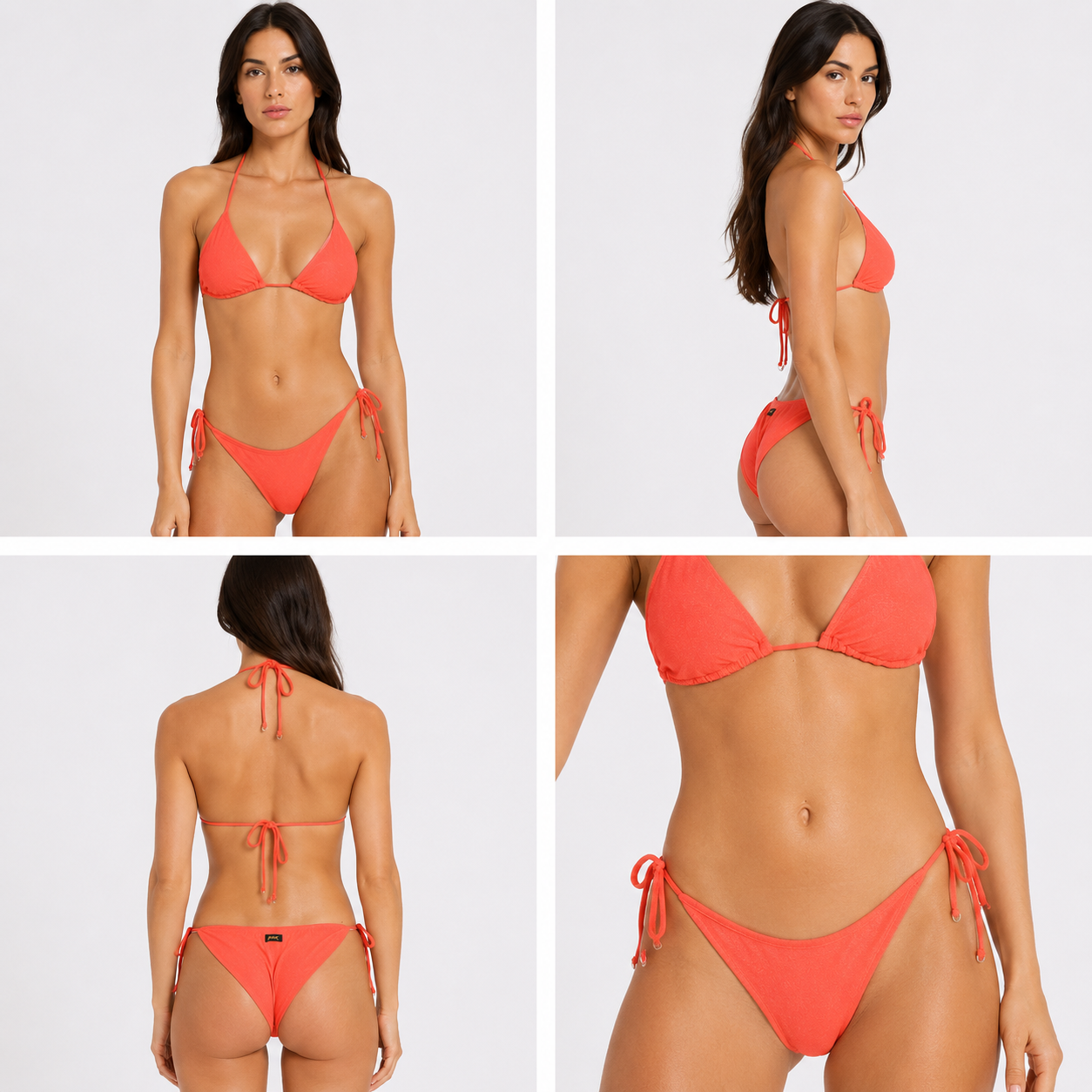 COSTUME F**K EFFEK BIKINI TRIANGOLO LAVORATO