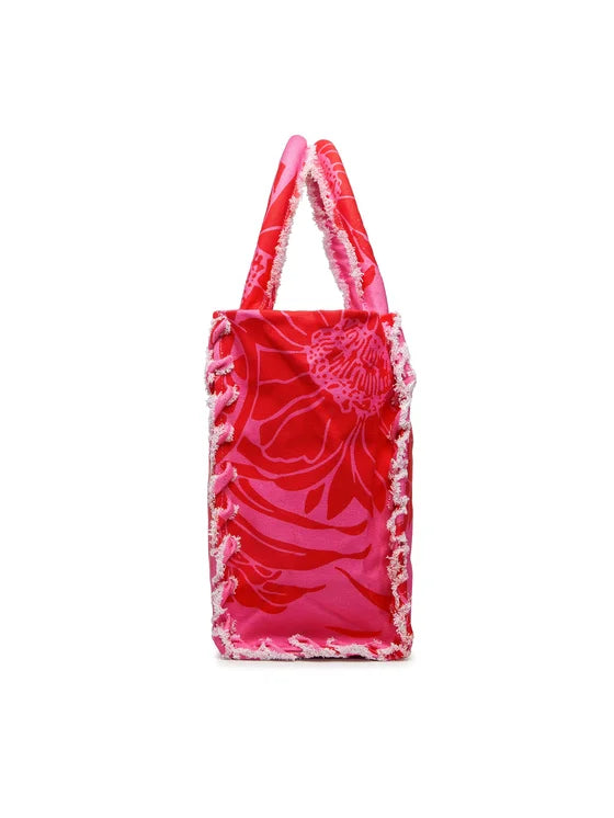 BORSA CANVAS BEACH PINKO
