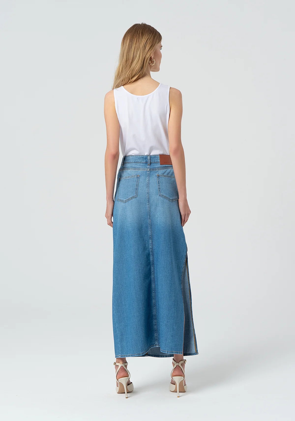 GONNA JEANS MIDI FRACOMINA