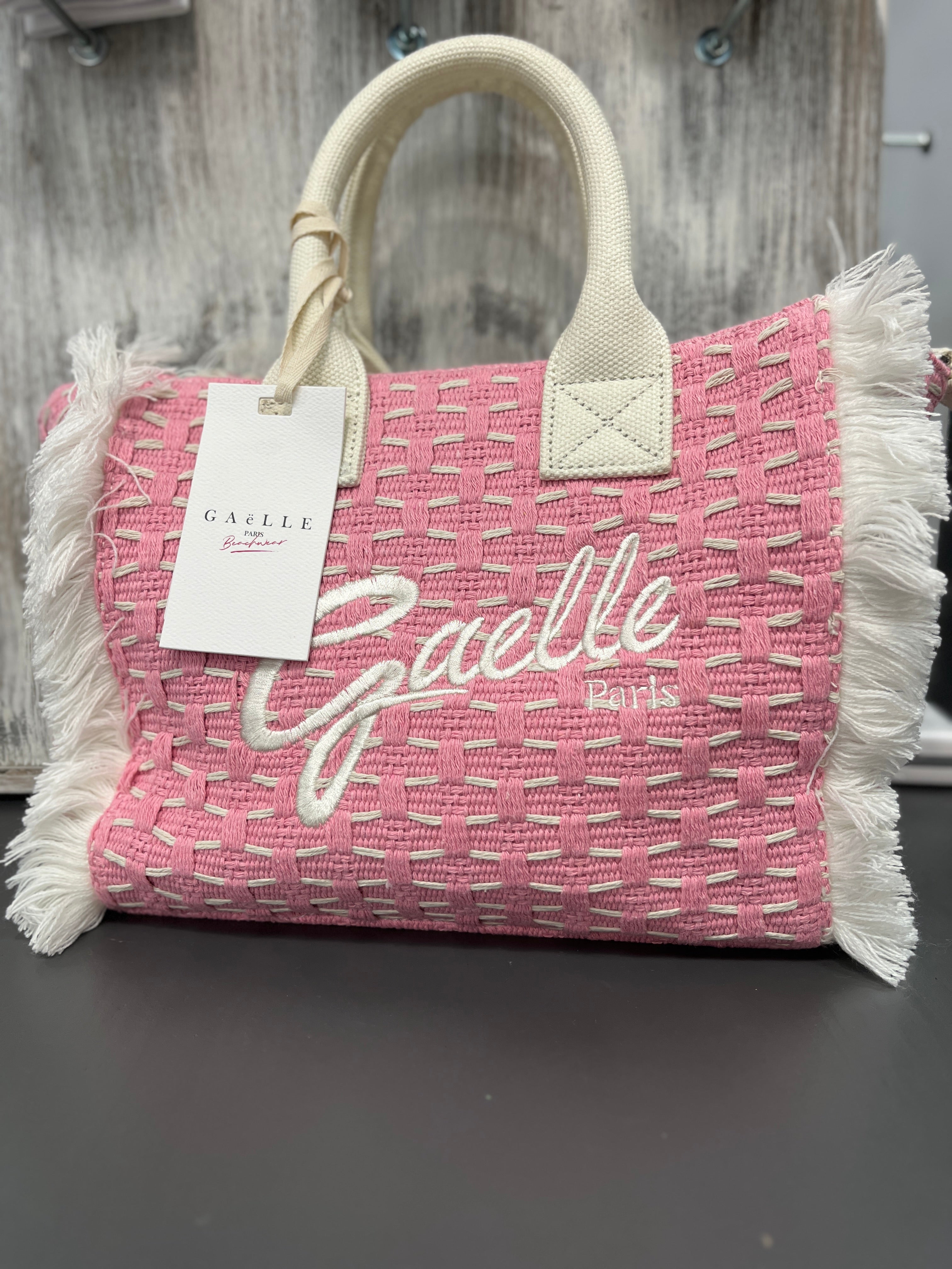 MINI SHOPPER CON RICAMO FIRMA GAELLE