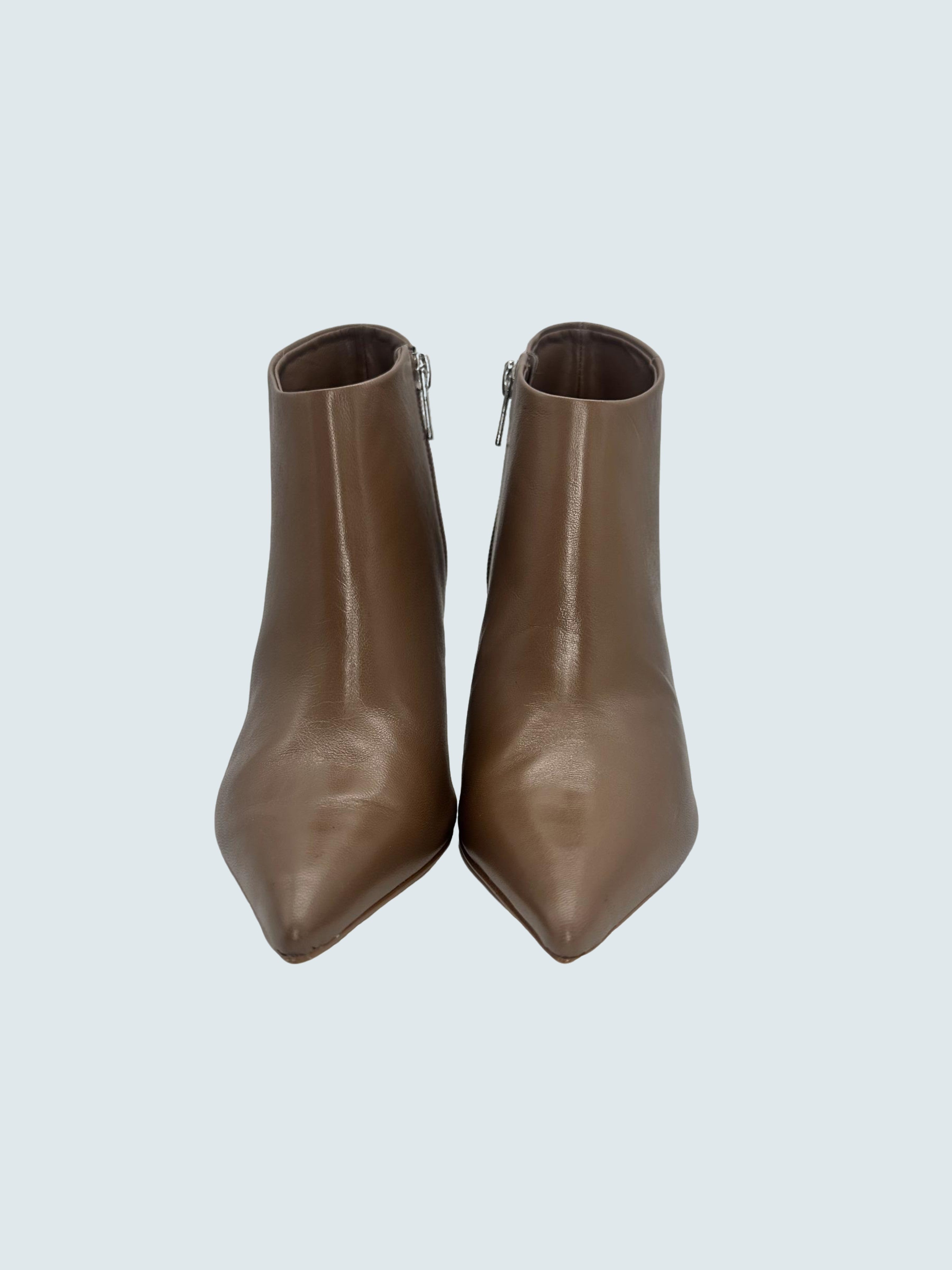Tronchetto in pelle Marrone - CARRANO