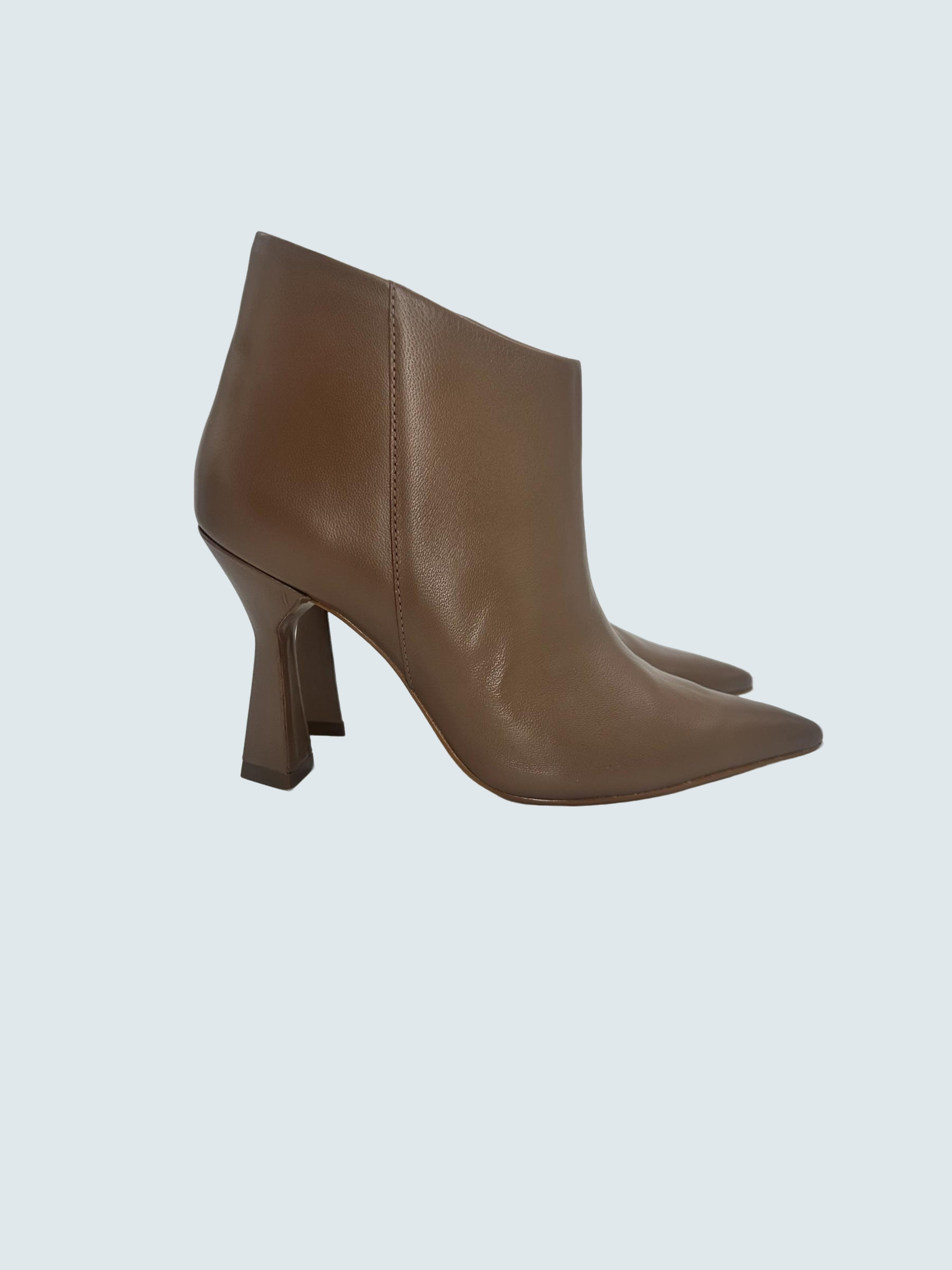 Tronchetto in pelle Marrone - CARRANO