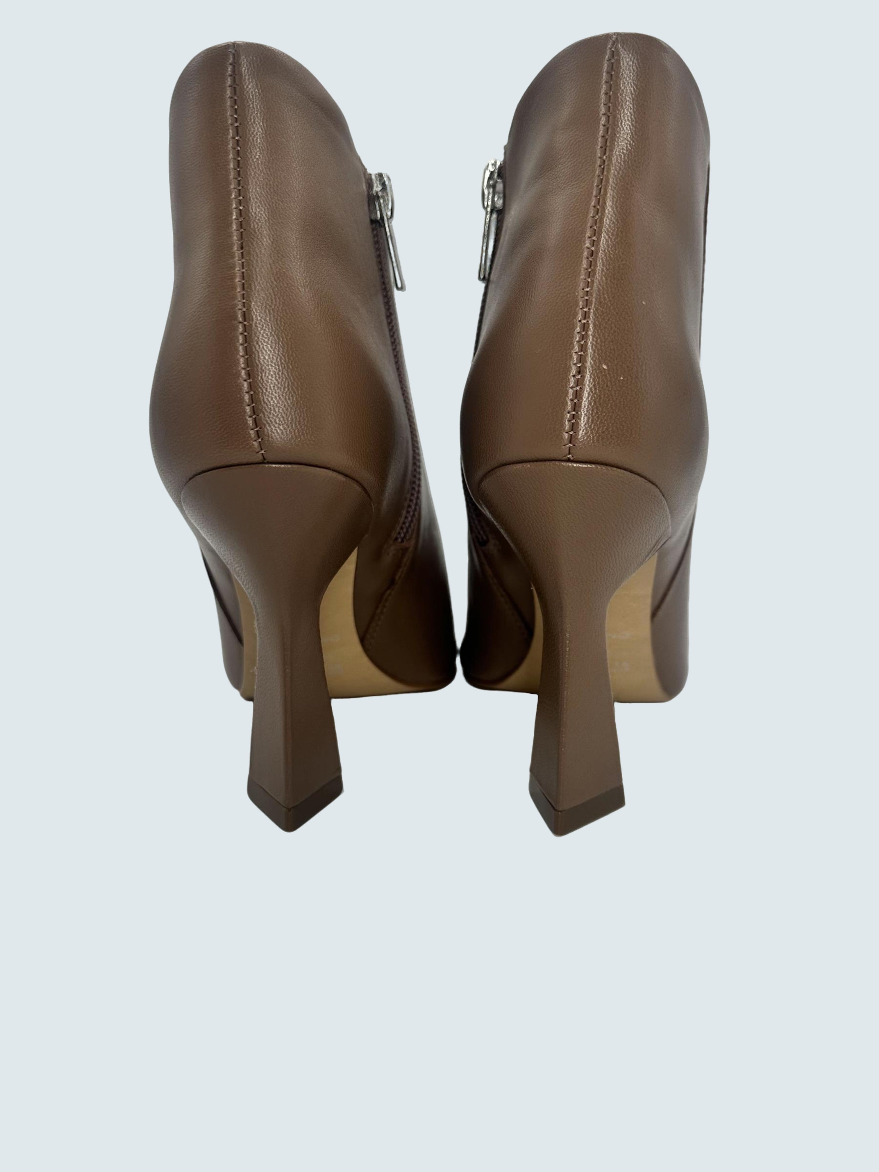 Tronchetto in pelle Marrone - CARRANO