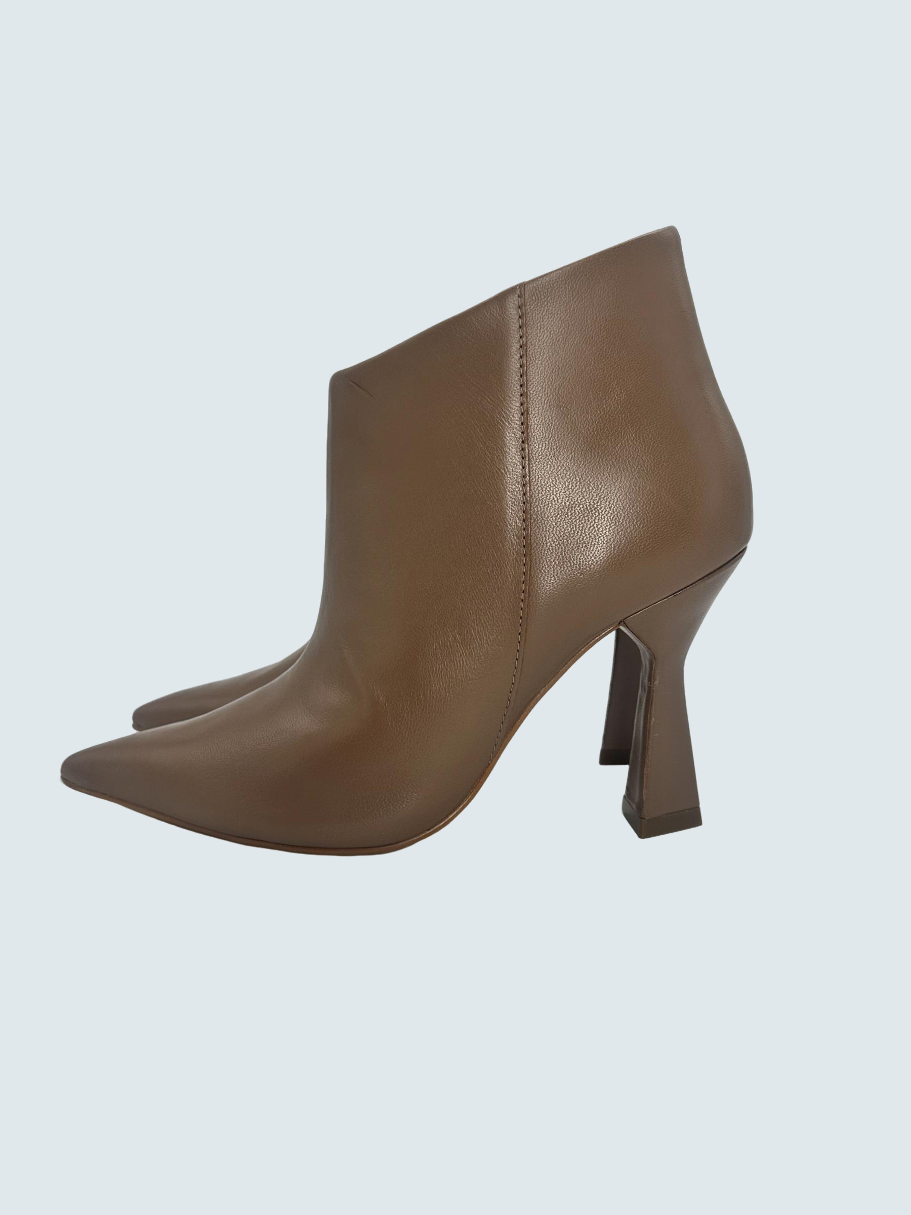 Tronchetto in pelle Marrone - CARRANO