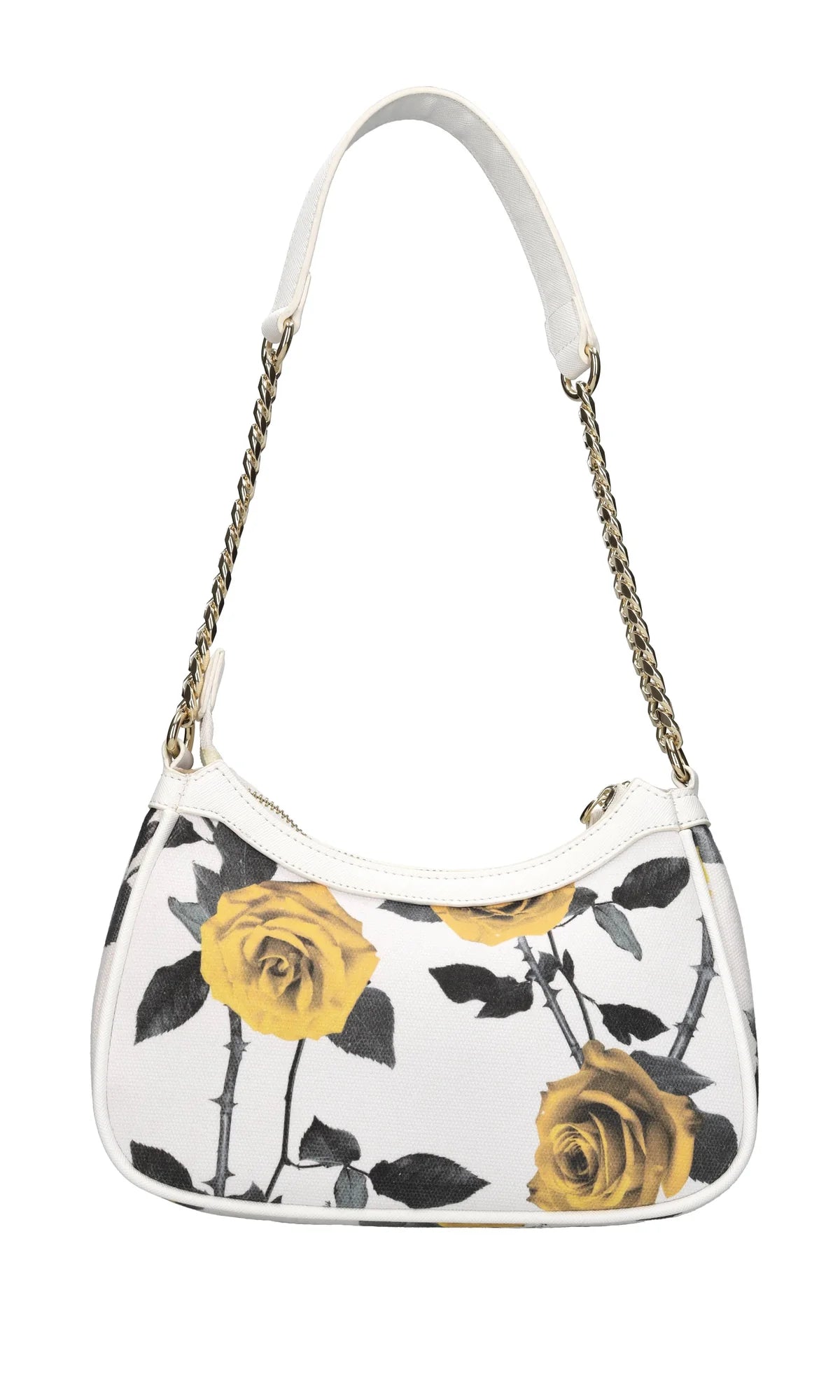 BORSA A SPALLA TESSUTO CON ROSE GAELLE