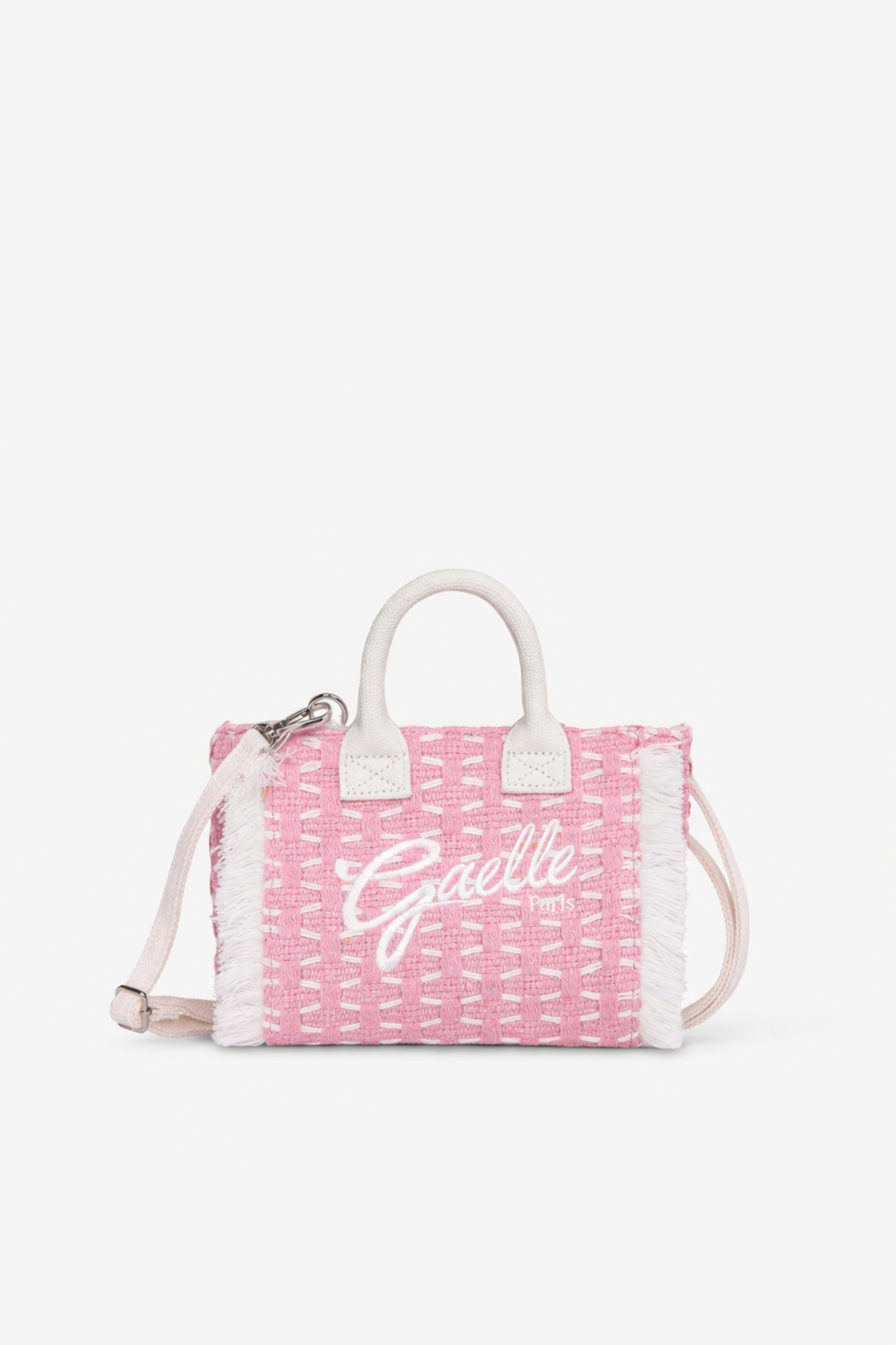 MINI SHOPPER CON RICAMO FIRMA GAELLE