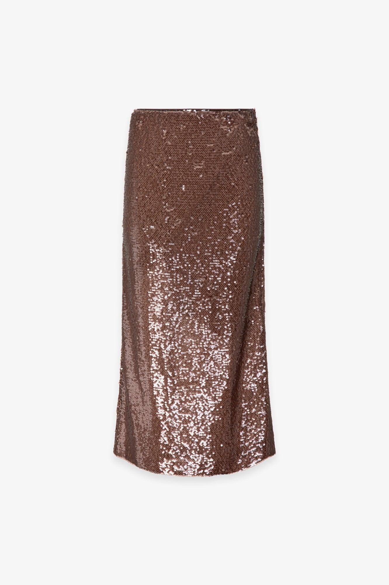 GONNA GAELLE MIDI IN TESSUTO PAILLETTES CON SPACCO