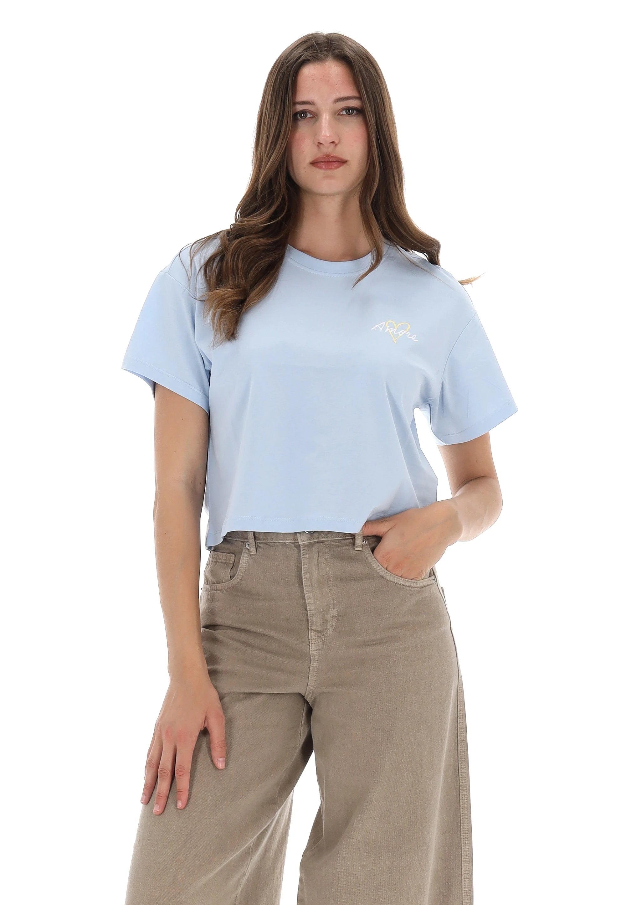 T-SHIRT STAMPA AMOR ONLY