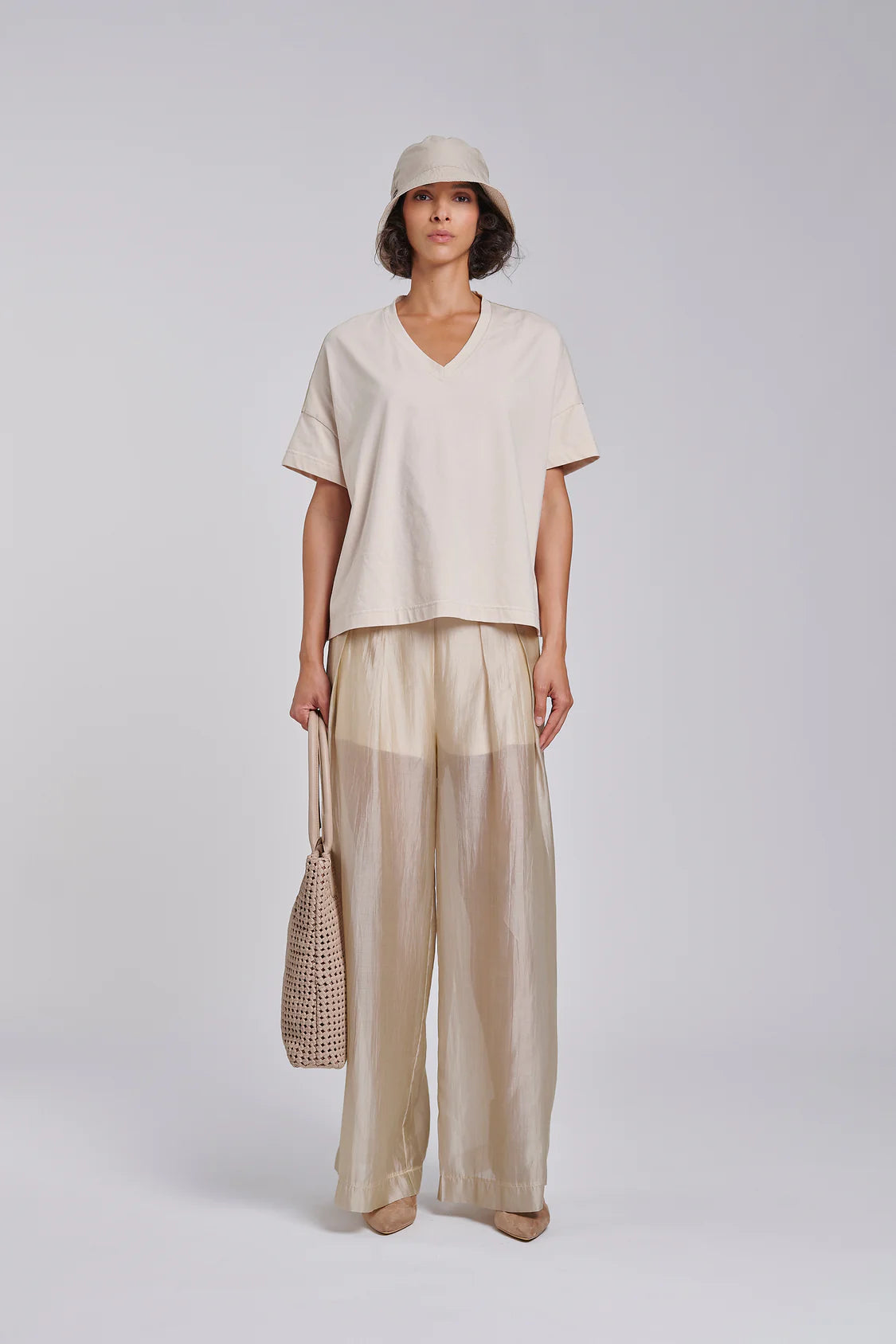 PANTALONE WIDE FIT TENCEL BOMBOOGIE