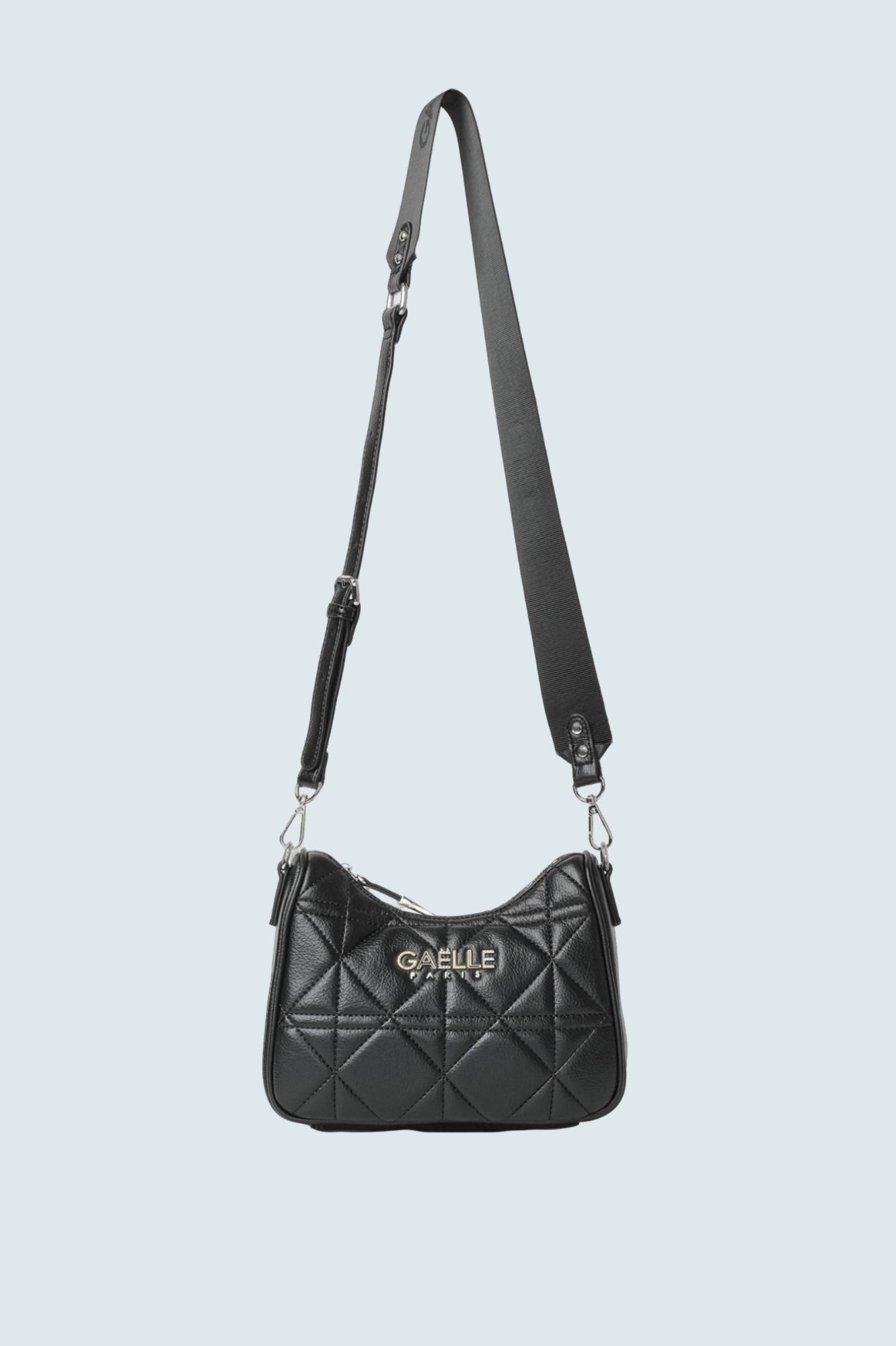 Reg Shoulder Strap In Ecopelle Nero - GAELLE