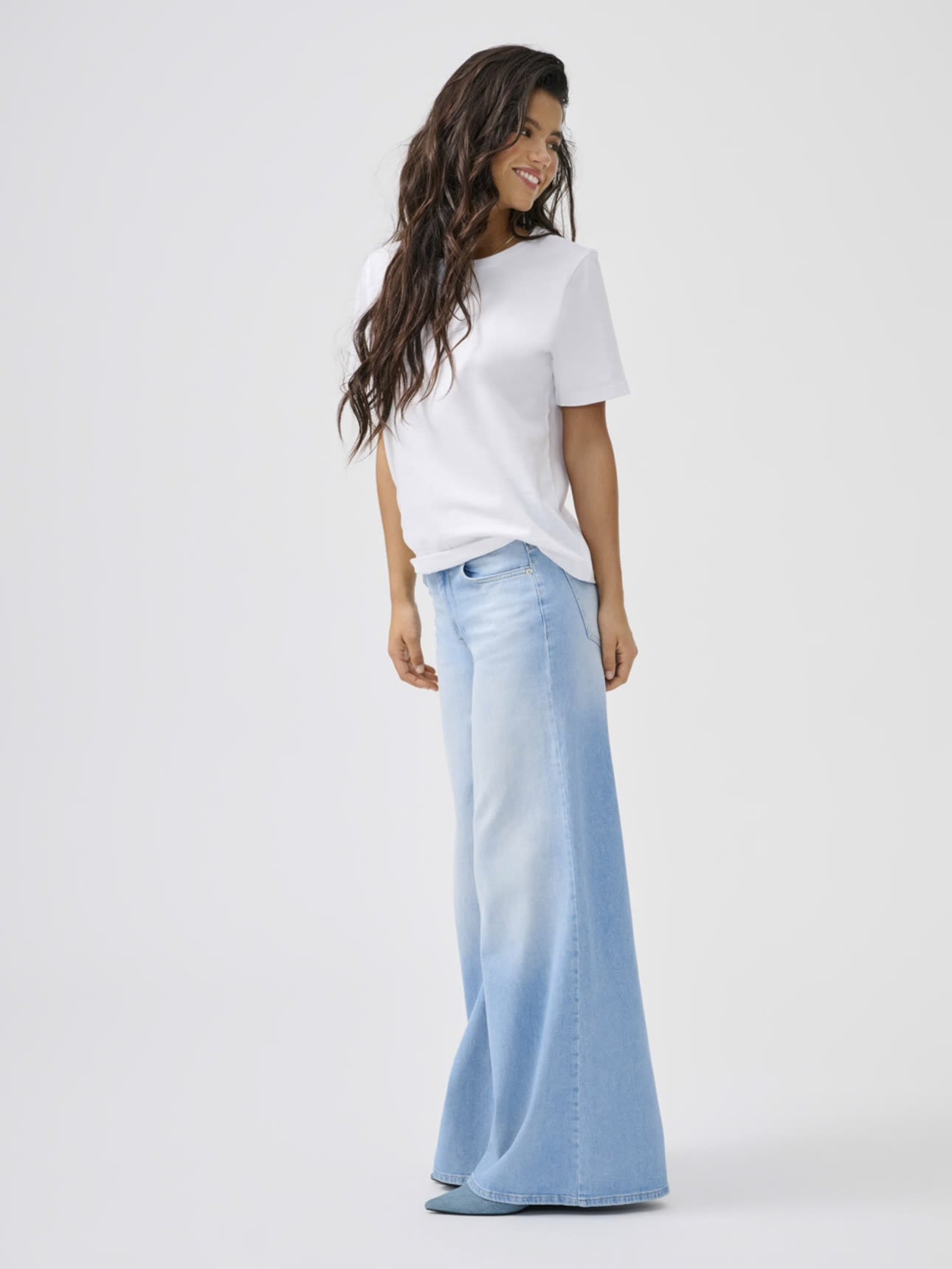 JEANS CALIFORNIA VITA MEDIA WIDE FLARE ONLY