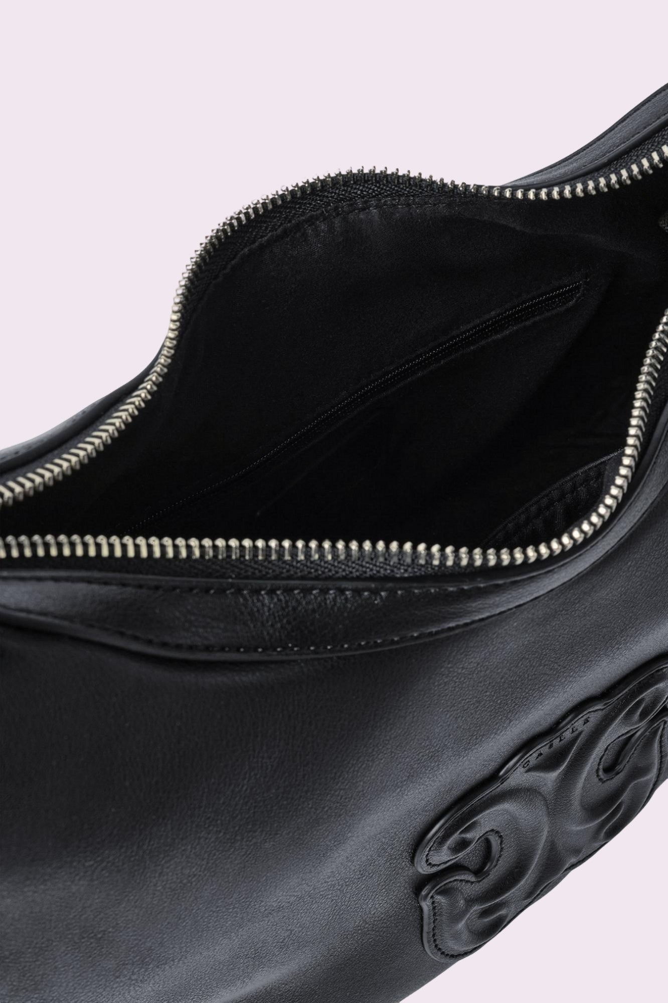 Reg hobo con logo patch embossed NERO