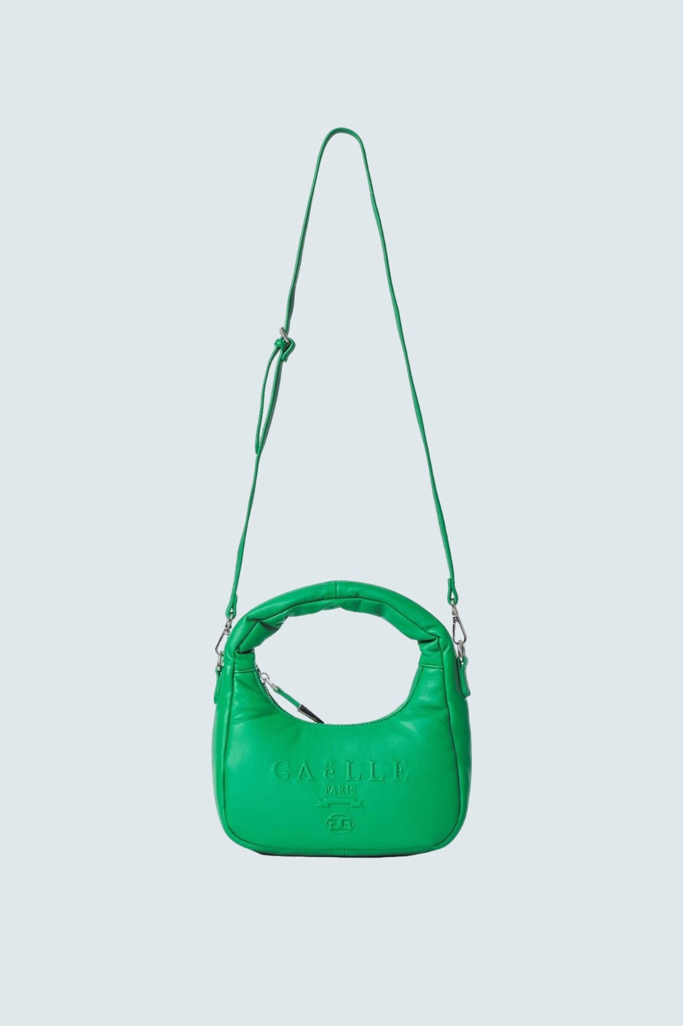 Mini Shouler Strap Ecopelle Liscio Verde - GAELLE