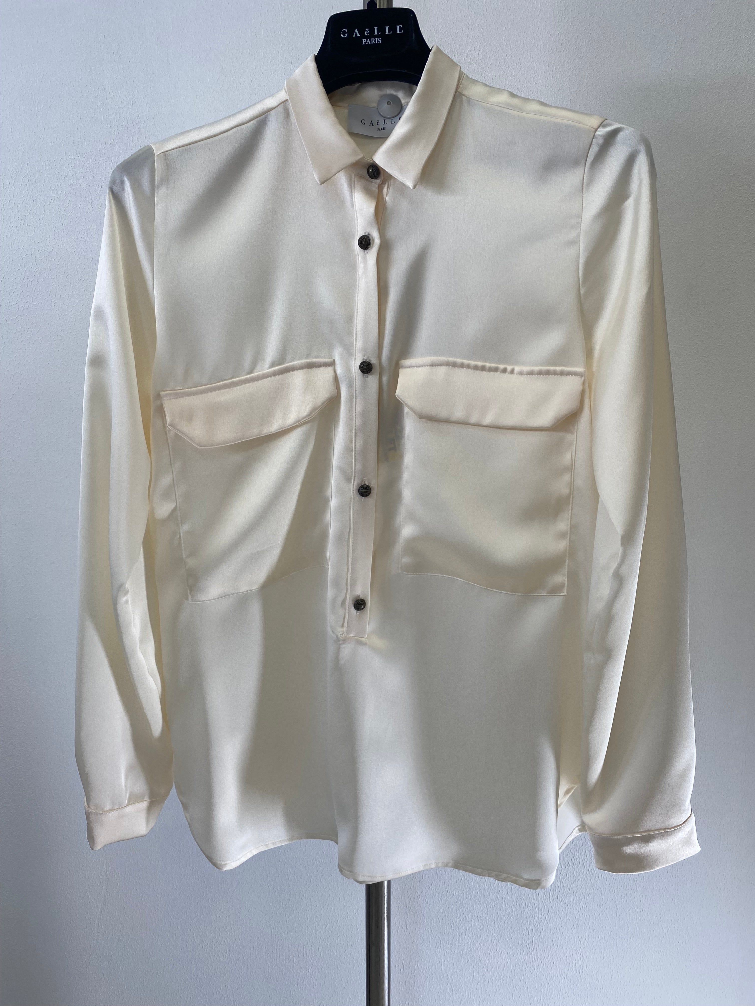 Camicia con tasche Bianco - GAELLE