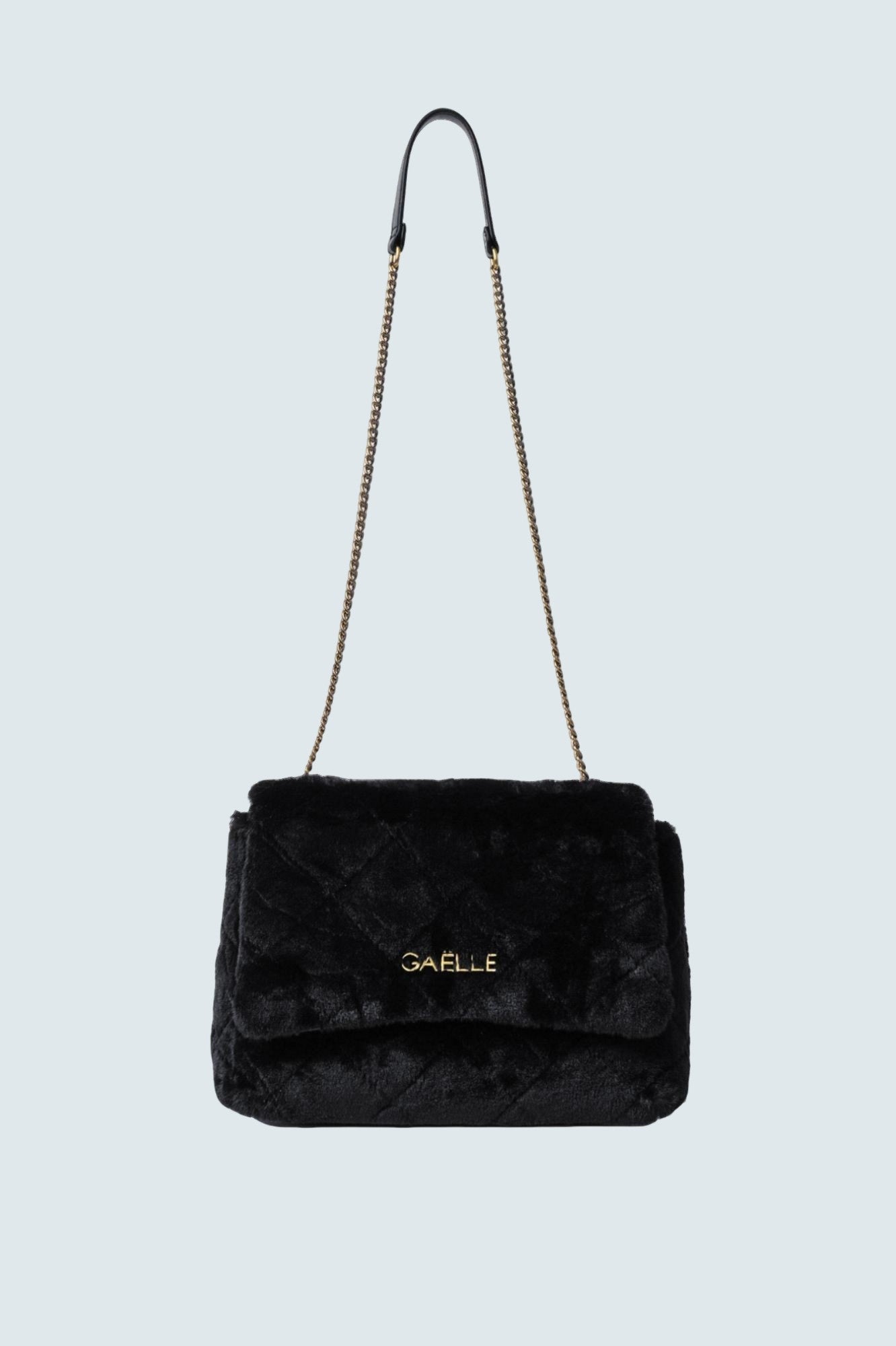 Maxi Shoulder Strap In Ecofour Nero - GAELLE