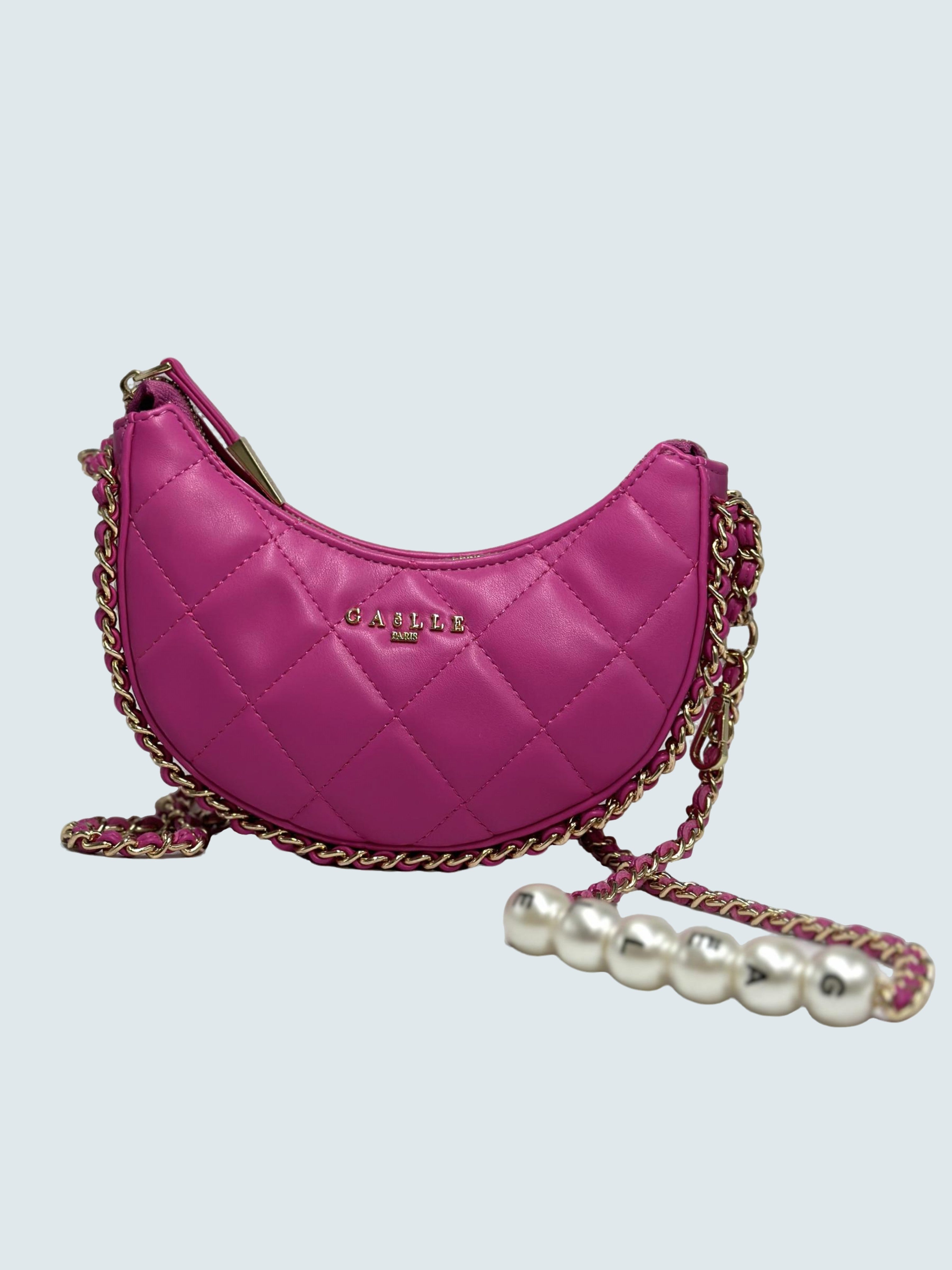 Mini Hobo Bag Fuxia - GAELLE