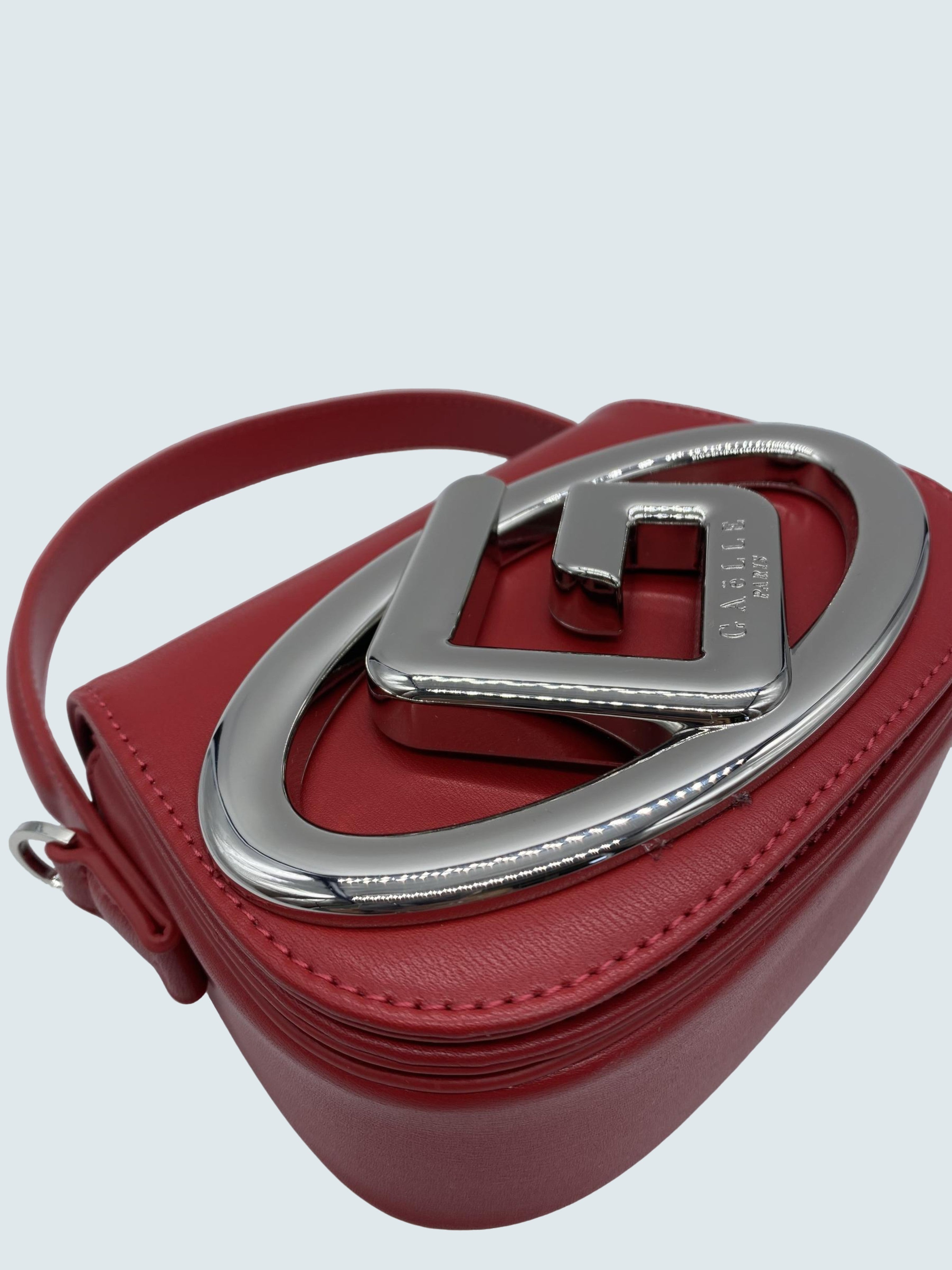 Mini Shoulder Strap Rosso - GAELLE