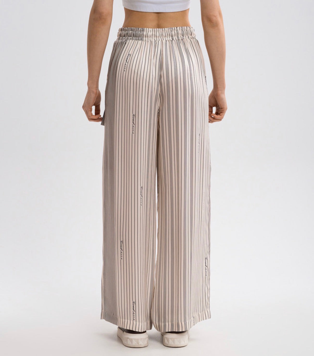 PANTALACCIO CARGO IN FANTASIA A RIGHE- TWINSET ACTITUDE