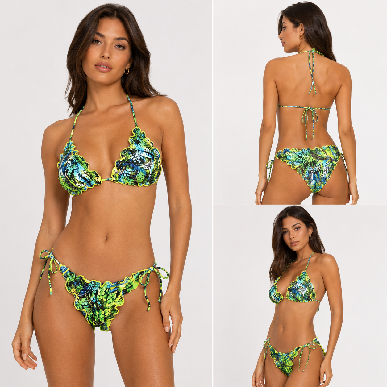 COSTUME 4GIVENESS BIKINI TRIANGOLO BIRD OF PARADISE