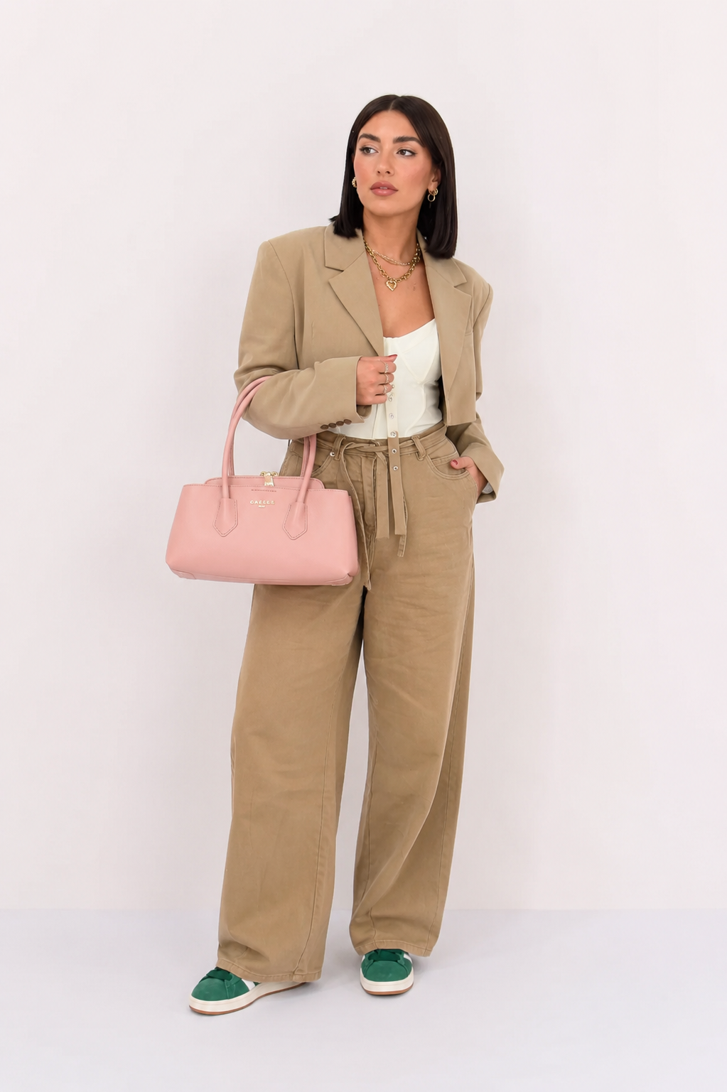 BORSA GAELLE MINI SHOPPING ASSIMMETRICA