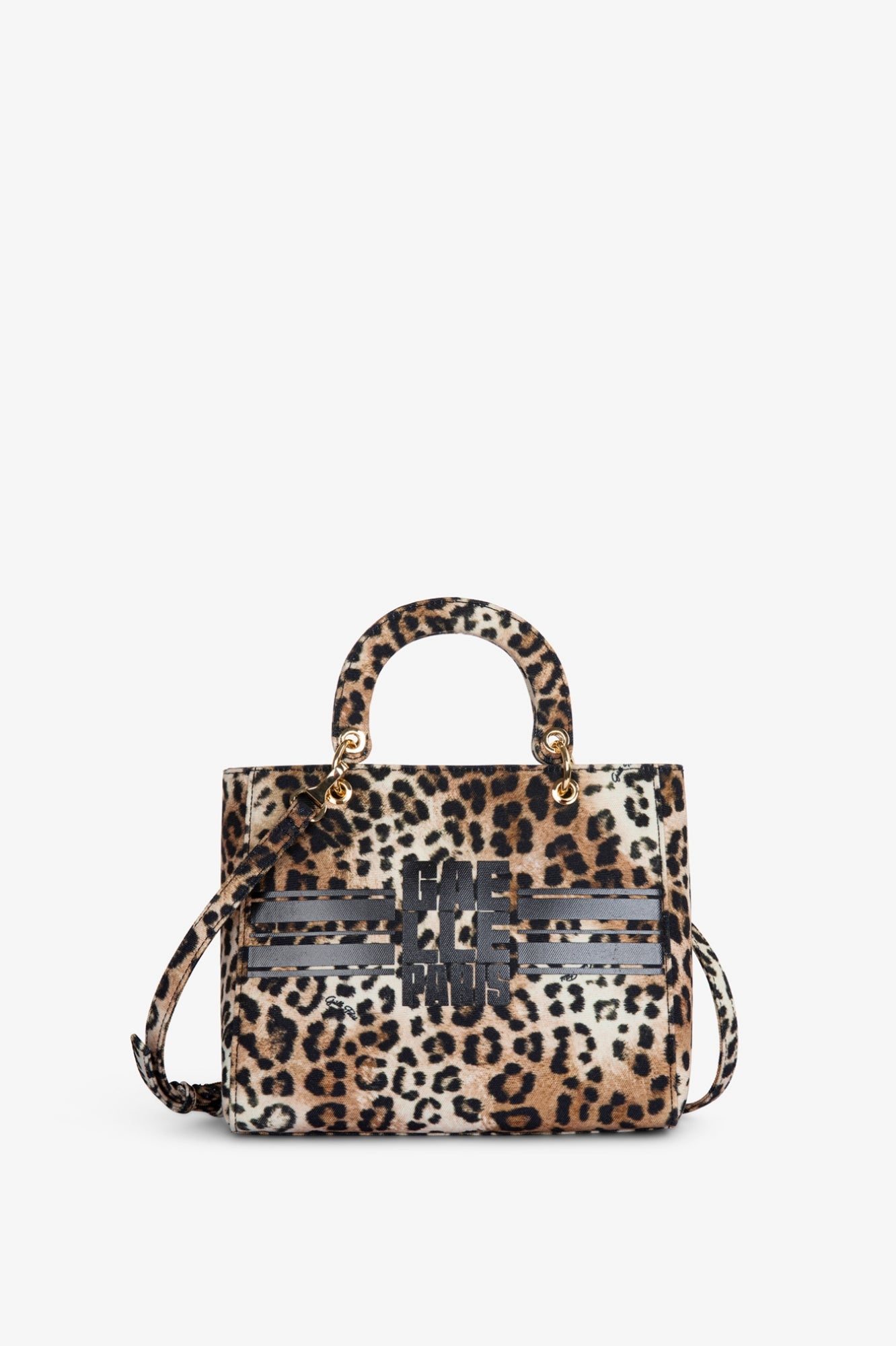 BORSA ANIMALIER CON TRACOLLA - GAELLE PARIS