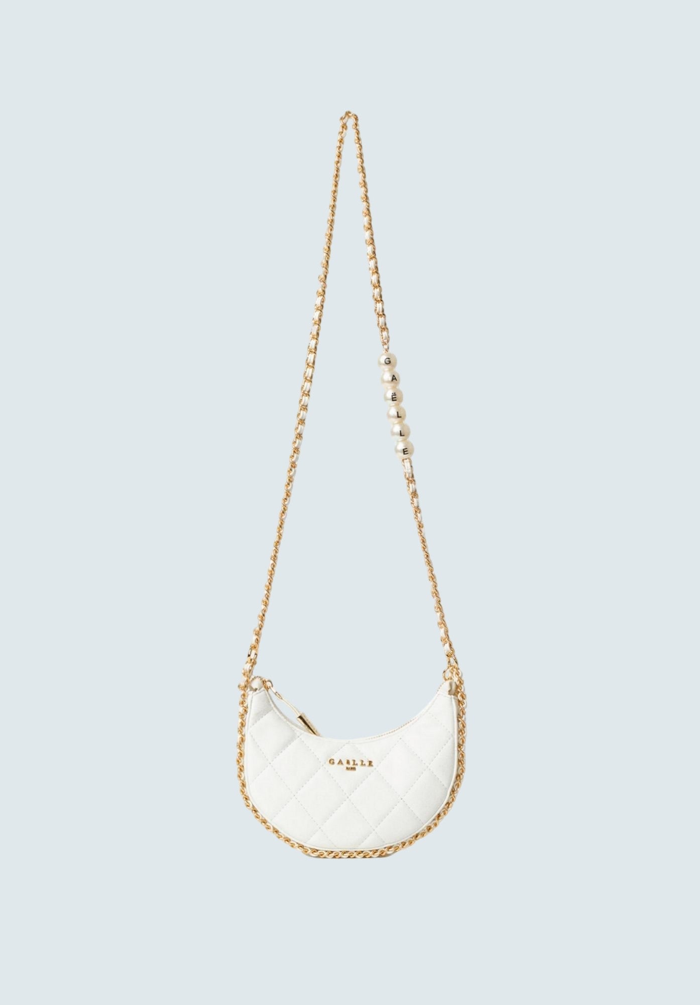 Mini Hobo Bag Bianco - GAELLE