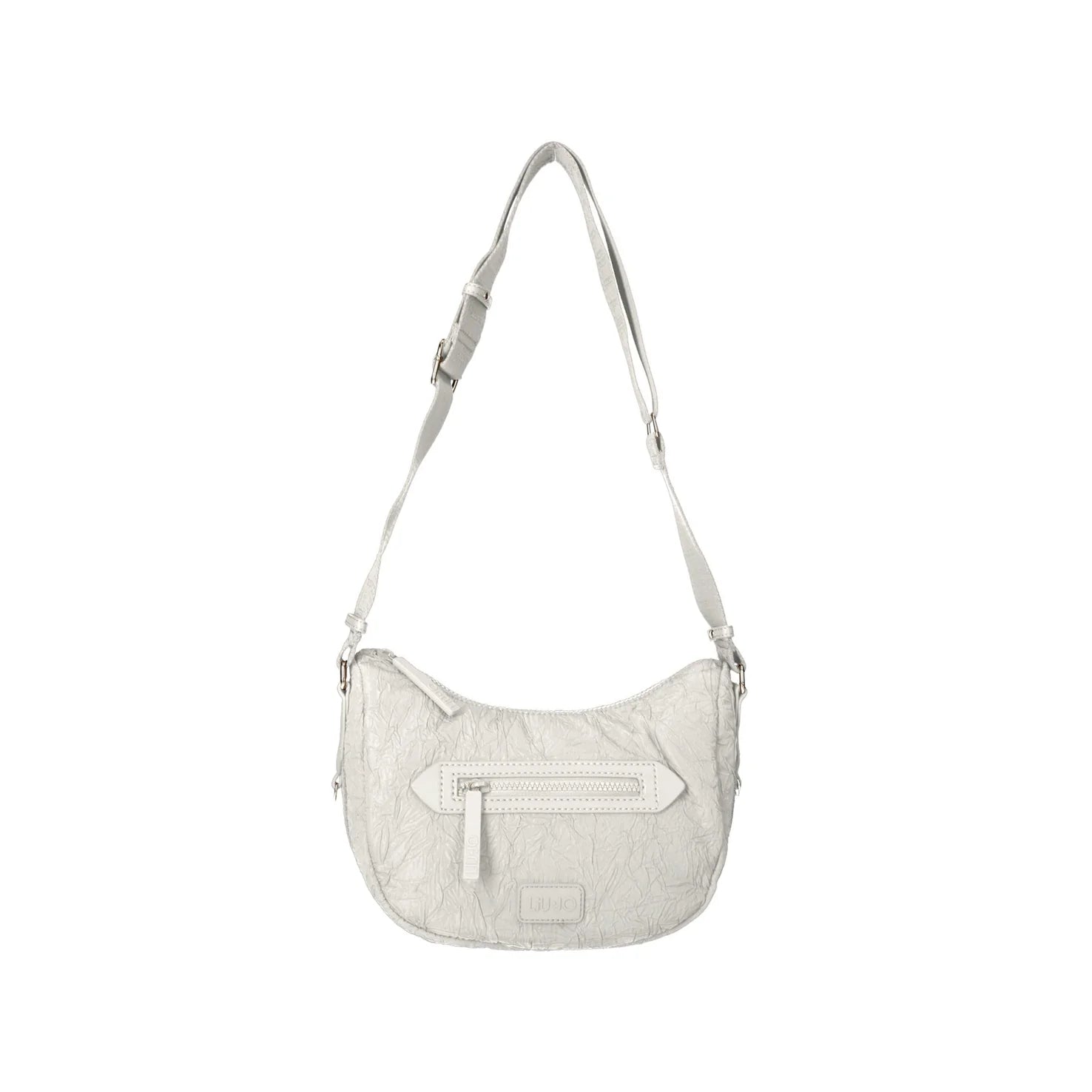 BORSA LIUJO MEZZALUNA SMALL CON TRACOLLA EFFETTO CREPE