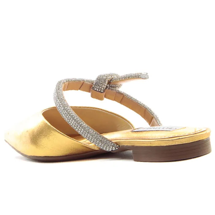 BALLERINA CECCONELLO IN PELLE LAMINATO