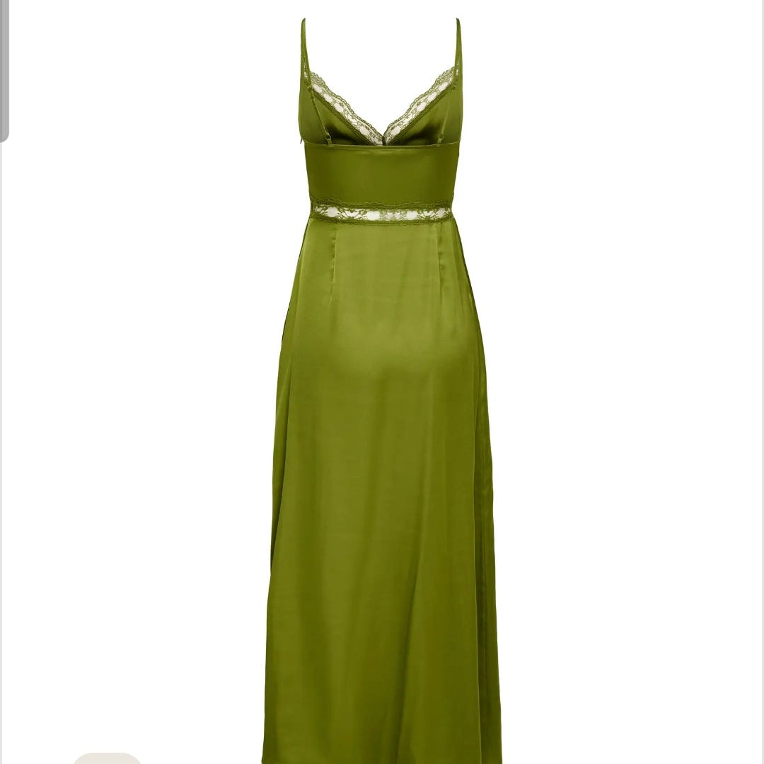 SOTTOVESTE CON PIZZO ONLY LUNGA