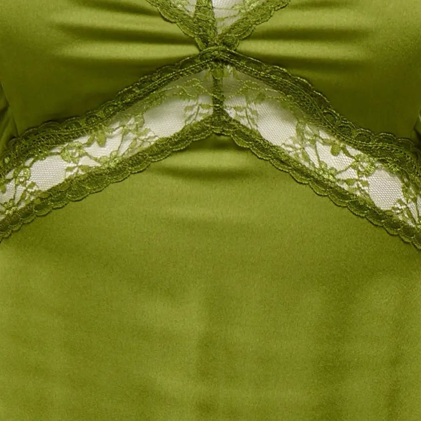 SOTTOVESTE CON PIZZO ONLY LUNGA